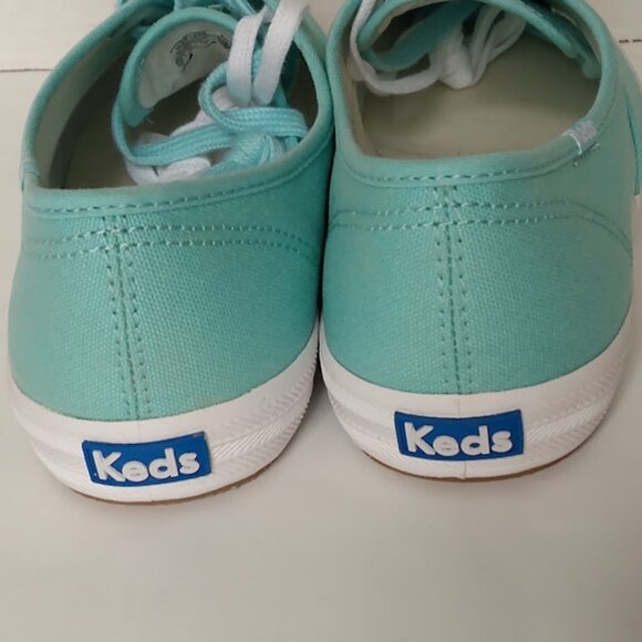 KEDS Women's Champion Core Canvas Shoes Aqua Size 9 - Picture 2 of 12